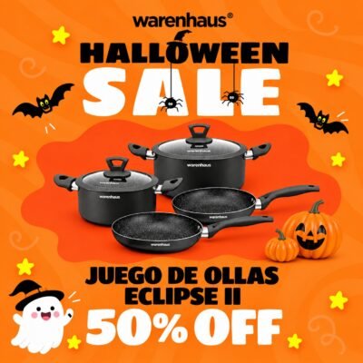 Juego de Ollas y Sartenes Eclipse II 6 Piezas Warenhaus