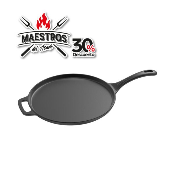 Sartén Panquetero Hierro Fundido 28 Cm Warenhaus