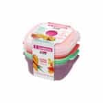 Contenedor 3 Piezas 480 Ml Warenhaus by Sanremo