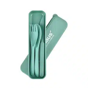 Cubiertos Paja de Trigo 3 Piezas Warenhaus