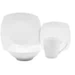 VAJILLA PORCELANA BLANCA 16PCS WARENHAUS