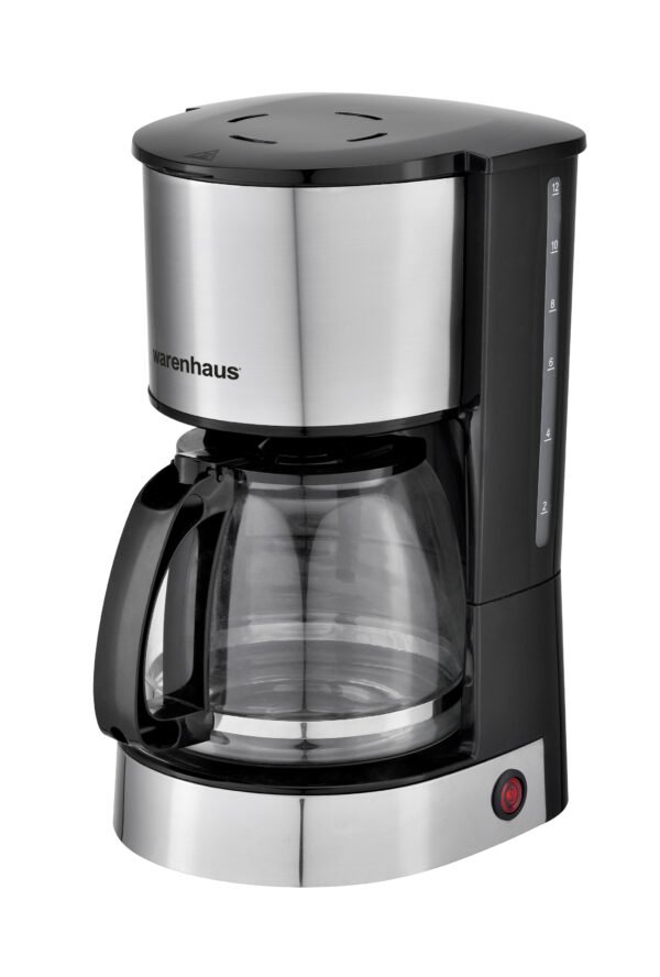 Cafetera 12 Tazas de acero inoxidable