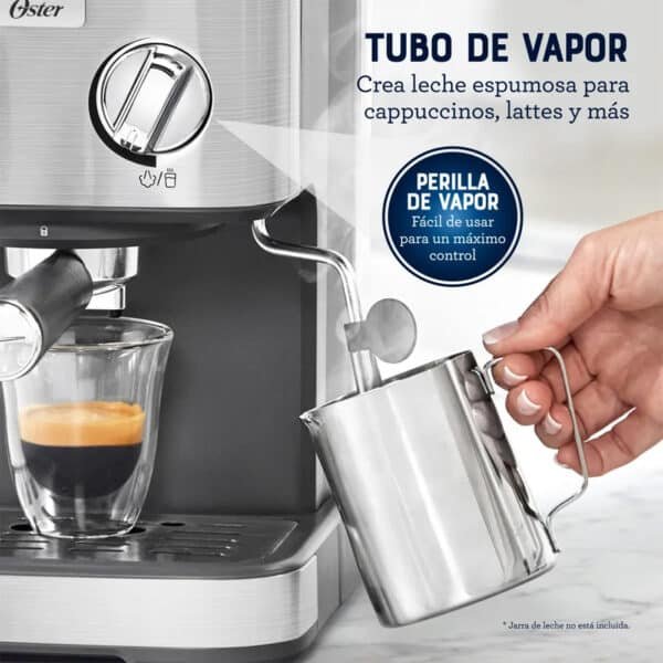 Cafetera Cappuccino Compacta Oster - Imagen 3