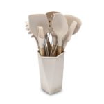 Set De Utensilios De Cocina 12PCS Beige Warenhaus