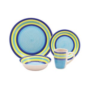 Vajilla de Cerámica 16 Piezas Warenhaus