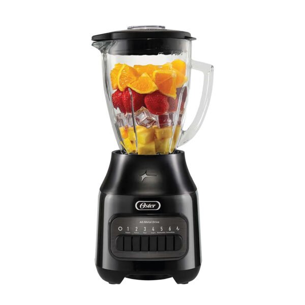 Licuadora Oster, con vaso refactario Boroclass 6 velocidades