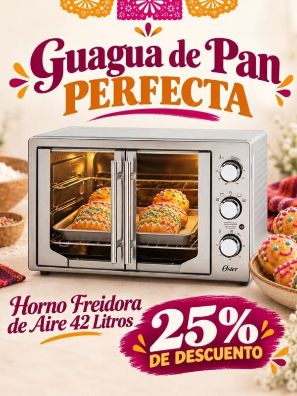 Horno Freidora De Aire 42LT Oster